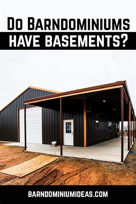 do barndominiums have basements